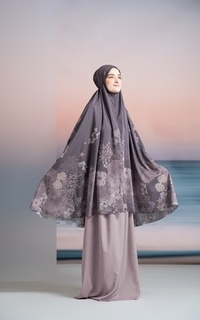 Mukena Coastal Appeal Prayer Set - Truffle