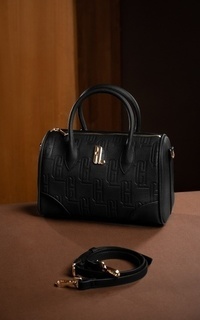 Bag HLC Emboissed Bowler - Black