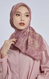 Hijab Motif Kami Danica Signature Scarf Clay