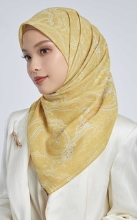 Hijab Motif Kami Danica Signature Scarf Sunshine