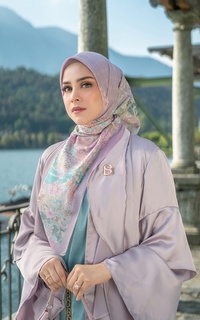 Hijab Motif Como Voile Square - Gelato