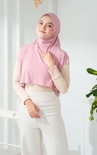 Instant Hijab Alesha Hijab Outer - Hijab Olahraga