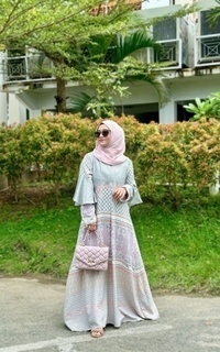 Gamis medina long dress