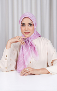 Printed Scarf Mirarina Voile Square - Bloom