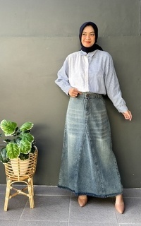 Skirt Rok Jeans Prilly