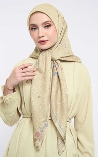 Printed Scarf Kami Kalli Signature Scarf Peanut