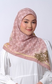 Hijab Motif Nagasari Rose Scarf