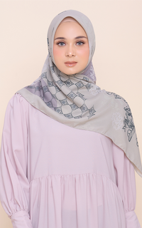 Hijab Motif Asoka Clay Scarf