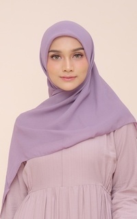 Plain Scarf Sana Taro Scarf (110x110)