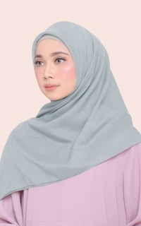 Hijab Polos Sadi Sage Scarf