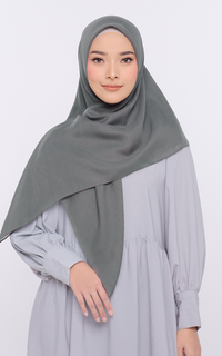 Plain Scarf Sadi Moss Scarf (110x110)