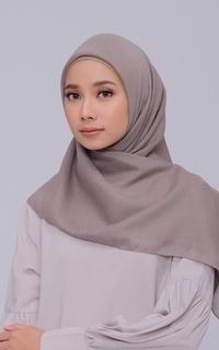 Hijab Polos Sadi Choco Scarf (110x110)