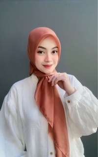 Plain Scarf Voal Hijab Amy