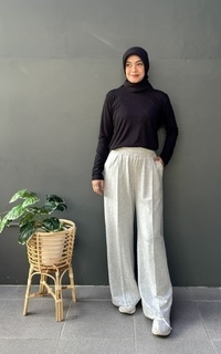 Celana Nia Kulot (Celana Highwaist Basic)