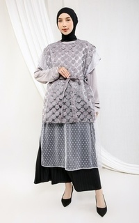 Vest Sakura Tulle Outer - Mom Silver