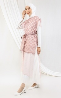 Vest Sakura Tulle Outer - Mom Pink Pink-745476