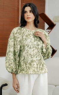 Blus Calla Raglan Blouse - Mint