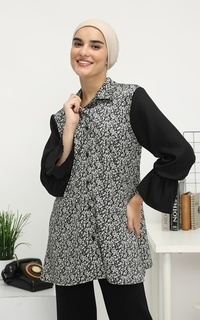 Blus Amani Blouse Black