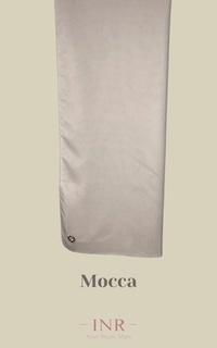 Hijab Instan INR Hijab Voal Baby Paris Premium Segi Empat Polos Mocca-746247