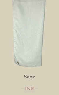 Hijab Instan INR Hijab Voal Baby Paris Premium Segi Empat Polos Sage-746252