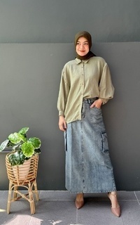 Skirt Erina Skirt (Rok Jeans Cargo)