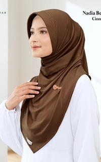 Plain Scarf Nadia Bergo - Size S PAD Cinnamon-746754