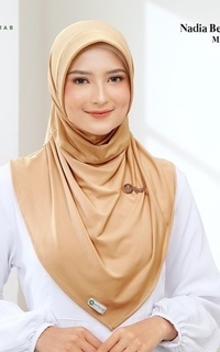 Plain Scarf Nadia Bergo - Size S PAD Milo-746764