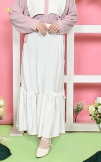 Skirt Mybamus Pita Ruffle Skirt - Rok Umpak - Rok Muslim Wanita - Rok Coquette Panjang Kekinian