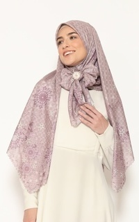 Printed Scarf [Hessya] Chandani Scarf Series - Mulberry