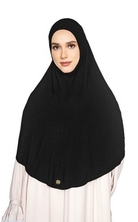 Hijab Instan Lulu Instant - Black