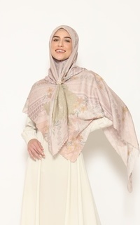 Printed Scarf [Hessya] Fanisha Scarf Series -  Tortilla