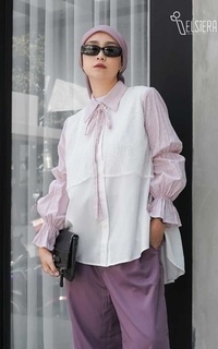 Kemeja Urisha Shirt Blush