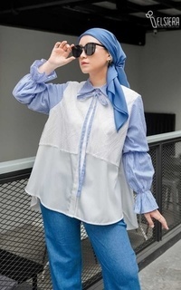 Shirt Urisha Shirt Sky Blue