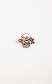 Bros Yuichi Brooch - Rose Gold