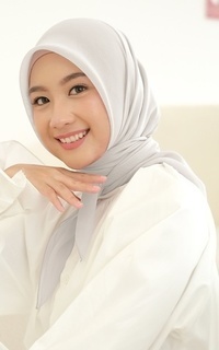Plain Scarf Kirana Paris Plain Japan Light Grey-756230