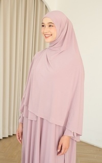 Gamis Hafisa Abaya Set Tea Rose-756531