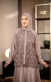 Kemeja Callula Shirt Mocha