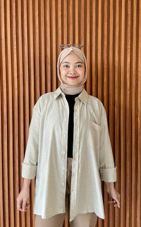 Shirt Denisa Shirt - Kemeja Linen Basic