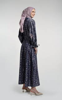 Long Dress Kami July Pleated Sleeve Dress Stone Stone-761484