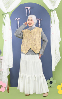 Vest Mybamus Widi Vest Brukat Kondangan Outer Lace Butter M19267 R21S6-767855