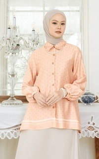 Blouse Signature Fanny Blouse 705.51369.51 Orange-770924