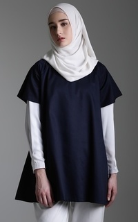 Blouse Zeze Top Navy-91693