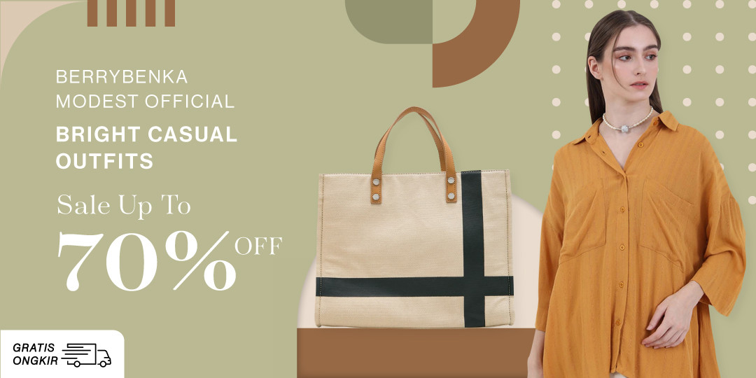 Bright Casual Outfits from Berrybenka Modest Official Sale Up To 70% OFF