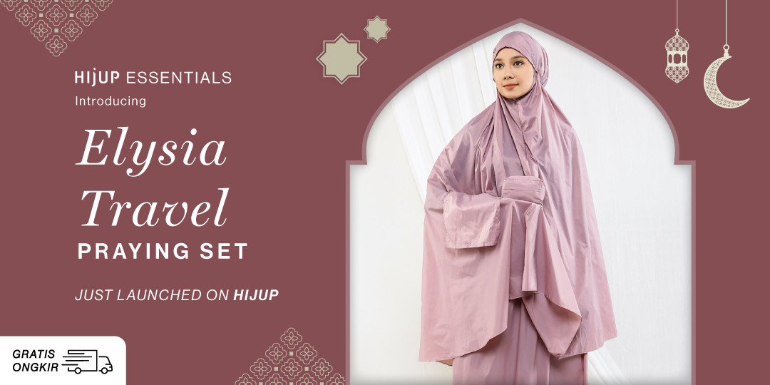 Elysia Travel Praying Set by HIJUP ESSENTIALS  Just Launched!