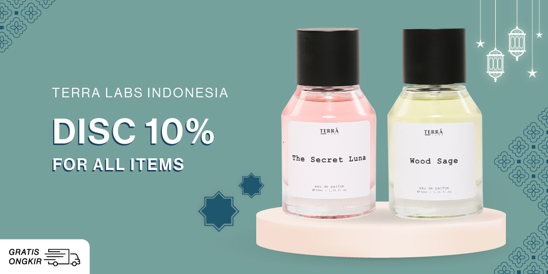 Terra Labs Indonesia Discount 10% for All Items