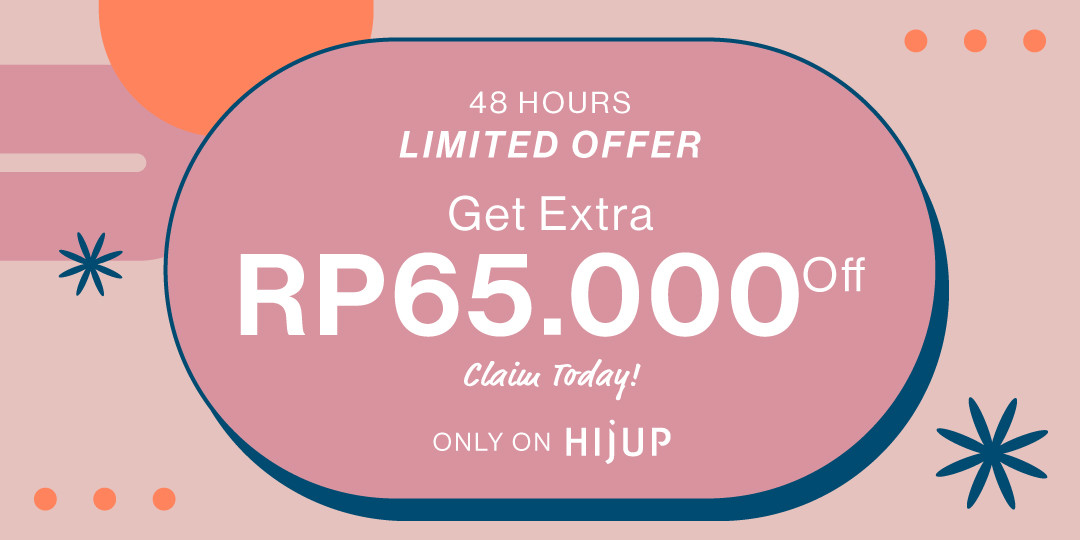 LIMITED OFFER - Get Extra Rp65.000