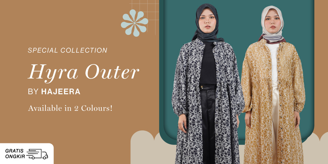 SPECIAL COLLECTION - Hyra Outer by Hajeera Available in 2 Colours!
