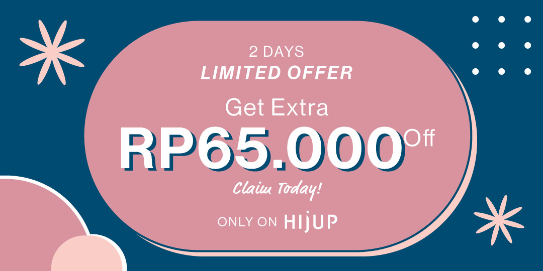 LIMITED OFFER - Get Extra Rp65.000 OFF