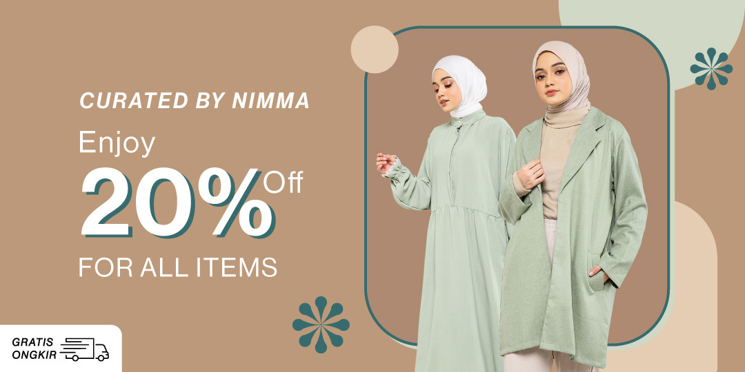 Curated by Nimma - Extra 20% for All Items