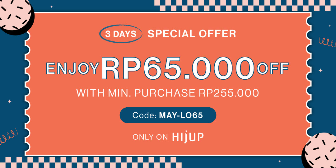 3 DAYS SPECIAL OFFER  - ENJOY EXTRA Rp65.000 OFF  